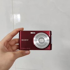 Red Sony Cyber-Shot DSC-W510 CCD Vintage Digital Camera 12.1MP 4x Optical Zoom