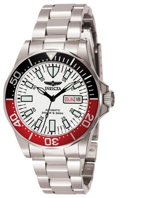 Invicta Men's 7044 Signature Automatic 3 Hand White Dial Watch