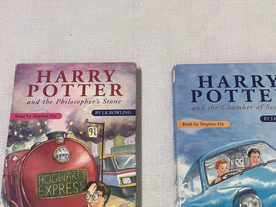 Harry Potter 1 and 2 Audiobooks by Cover To Cover in Full 15 CD Format, as Shown - Image 2 of 4