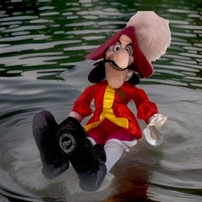 Disney Store Plush Peter Pan  s Captain Hook 21  Stuffed Doll