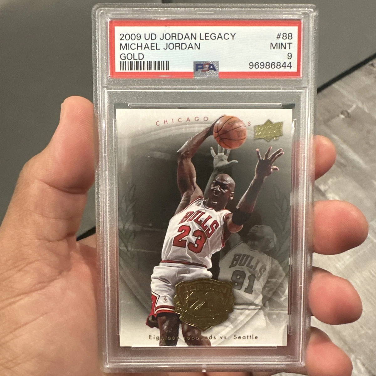 Michael Jordan 9 Graded Basketball Sports Trading Cards