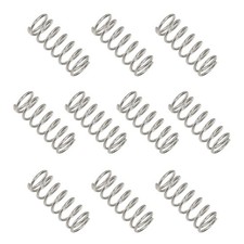 Small Compression Spring 6 mm OD 0.6 mm Wire 15 mm Free Length (Pack of 10)