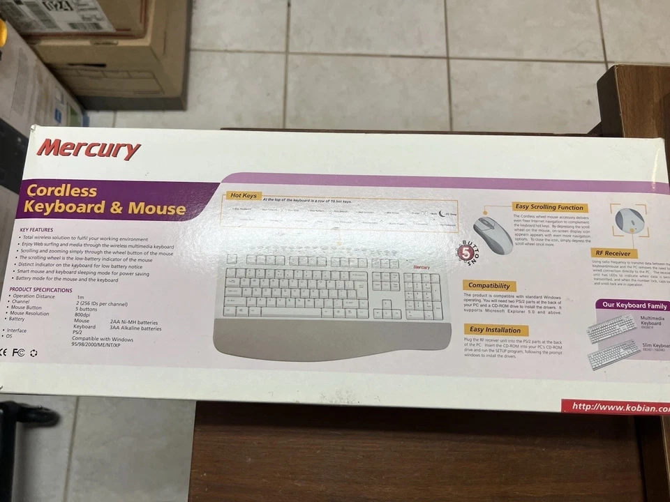 Wireless Keyboard And Mouse Arabic Version - Image 2 of 4