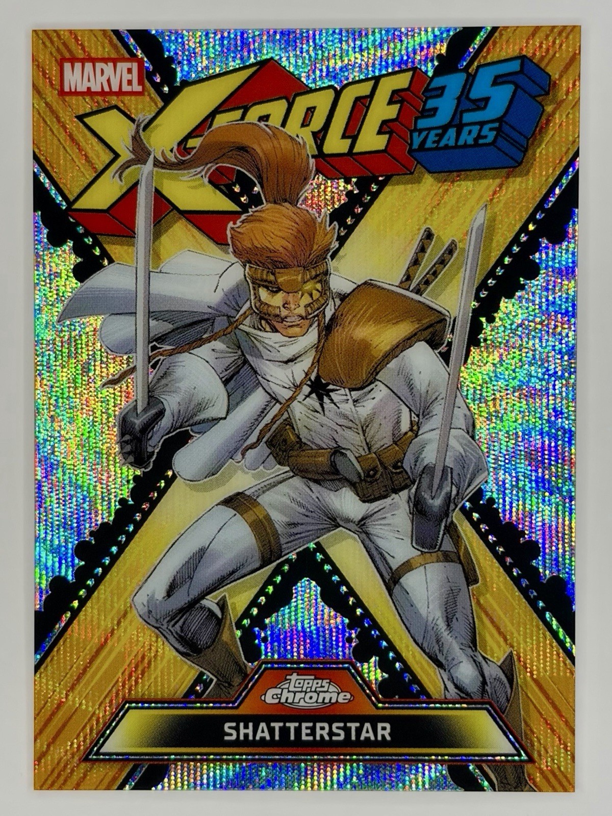 2026 Topps Chrome Marvel Comics X-Force 35th Insert - SHATTERSTAR #XF-08