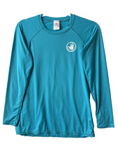 Body Glove Standard Sleek Long Sleeve Rashguard Top Women's M UPF Surf Beach