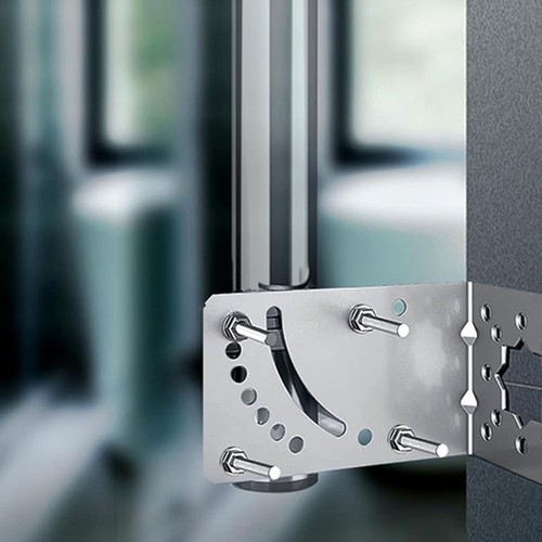 Supporto Regolabile Opzioni di Montaggio Flessibile Staffa di Installazione Ante - Afbeelding 8 van 12
