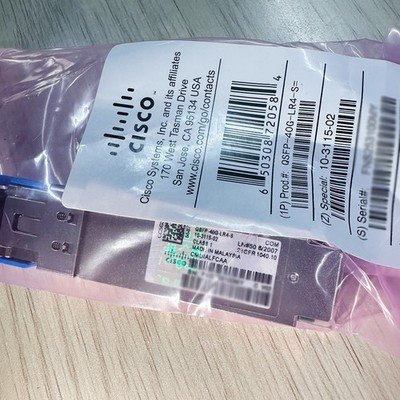 CISCO QSFP-40G-LR4-S 40GBASE-LR4 QSFP Module for SMF HOLOGRAM