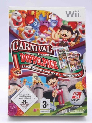 Carnival Games Doppelpack: Jahrmarkt-Party & Minigolf (Nintendo Wii/Wii U) Spiel