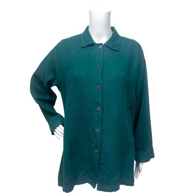 Gordon Shirt in Heavy Linen by Bryn Walker - CLOSEOUT