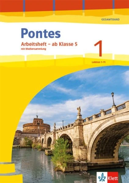 Pontes Gesamtband 1 Arbeitsheft mit Mediensammlung ab Klasse 5 1. Lernjahr - Bild 1 von 1