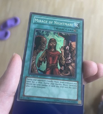 Yugioh Mirage of Nightmare PGD-036 Super Rare 1st Edition vintage Englisch  