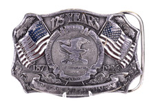 Vintage 125 Years National Rifle Association of America NRA Belt Buckle