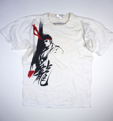 Vintage Street Fighter Ryu T Shirt Small Mens Capcom Video Game