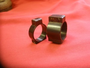 REDFIELD JR 7/8" Rings civilian style post-WWII