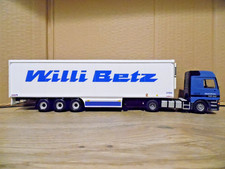 CORGI / TEKNO / CODE 3 MERCEDES & KÜHLANHÄNGER "WILLI BETZ" 1/50