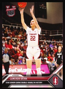 Cameron Brink Stanford Cardinals Senior Double vs Portland 2023 Bowman U NOW #18