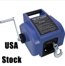 USA Stock 12v Trailer Winch Reversible Electric Winch for Boats up to 6000 lbs