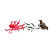 Playmobil Octopus Eagle Fish Sea Animals Animals Accessories Set Bundle