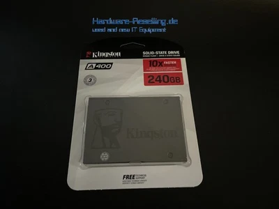 Kingston A400 240GB interne SATA SSD 2,5" SA400S37/240G NEU