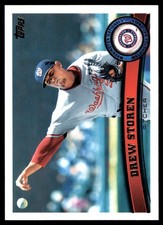 Drew Storen 2011 Topps #494 Nationals MLB READ FREE SHIPPING AutographDen
