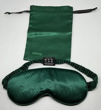 Silk Sleep Mask   Emerald   22 Momme   With Box