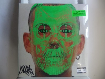 NOYZ NARCOS ''VIRUS'' HANDSIGNIERT 2LP MARBLE JAHR 2022 
