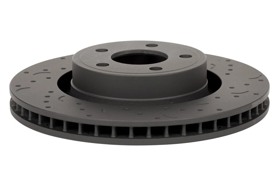 For Chevy Silverado 1500 99-06 Hawk Talon Drilled & Slotted Rear Brake Rotors Foto 3 de 4