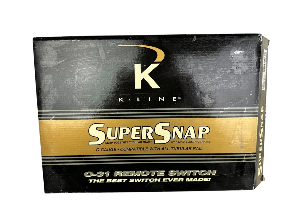 K-line Super Snap O-31 Right Hand Remote Switch Track K-0764 - Image 4 of 4