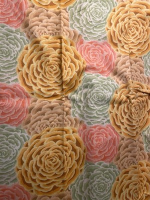 Kaffe Fassett ROSETTE YELLOW GP112  1 Yard original issue Cotton Quilt Fabric
