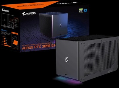 Gigabyte Geforce Aorus RTX 3090 Gaming box 24GB WATER COOLING