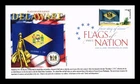 US COVER FIRST DAY OF ISSUE PANDA CACHET FLAGS OF OUR NATION 1787 DELAWARE