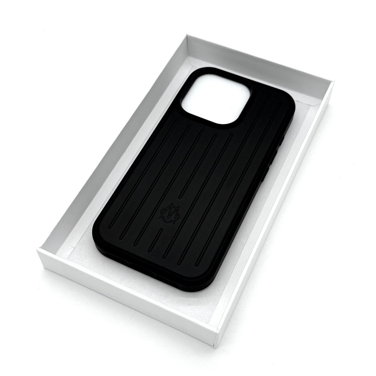 RIMOWA iPhone15Pro用 ALU CASE MATTE BLACK GENUINE RIMOWA BLK iPhone 15 Pro Case - Premium Aluminum