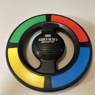 Hasbro Simon Swipe Full-Size 4 Mode Handheld Electronic Game Working