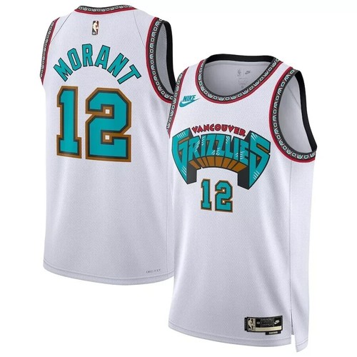 Ja Morant Memphis Grizzlies Nike 2024/25 Swingman Jersey Classic Edition NBA #12 - Picture 3 of 24
