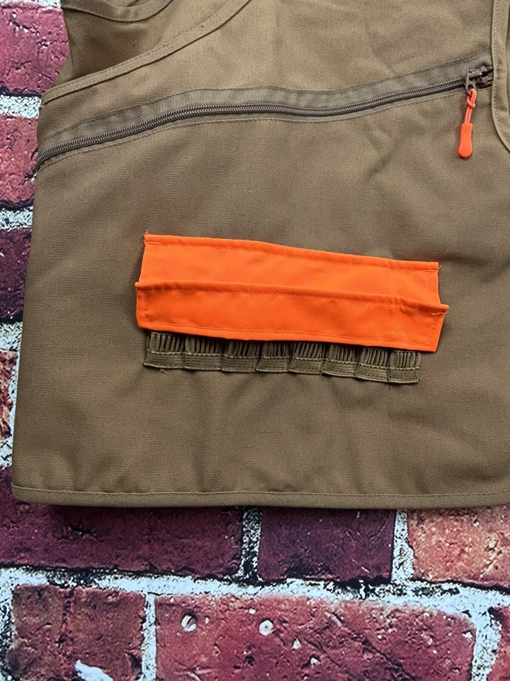 Gamehide Men's Switchgrass Upland Field Hunting Vest NWT 3XL Marsh Brown Orange - Image 3 of 4