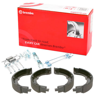 BREMBO Bremsbacken + Federnsatz für HYUNDAI SANTA FE 2 KIA SORENTO