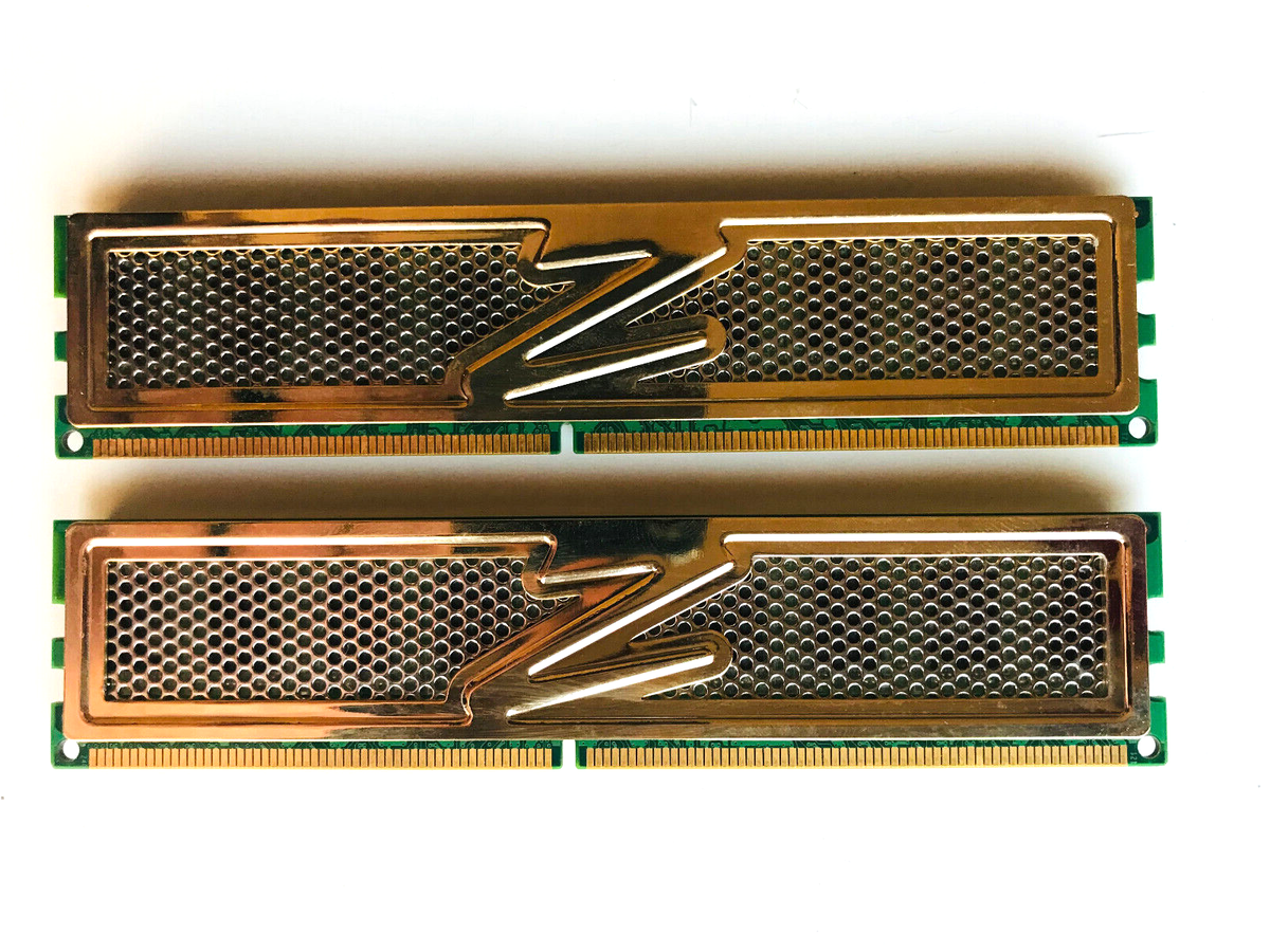 Mémoire Ram - DDR2 - OCZ Gold Series - PC2 8500 - CL 5-5-6 Mémoire Ram - DDR2 - OCZ Gold Series - PC2 8500 - CL 5-5-6