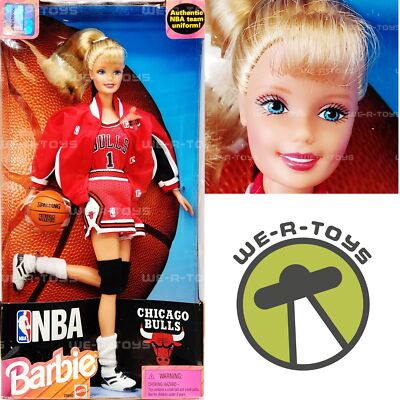 ひなさん　BARBIE NBA CHICAGO BULLS 1998 NBA Chicago Bulls Barbie [Toy] - Walmart.com