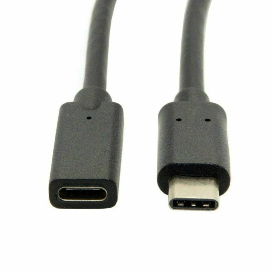 USB 3.1 Type C Male to Female Extending Extension Cable For Macbook Google 30cm - Image 3 of 4