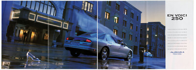 1997 OLDSMOBILE Aurora Vintage Original large 2 pages Print AD | Cinderella FR