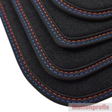 MP Velour Fußmatten Doppelnaht für BMW 3er E46 Touring Kombi ab Bj.1998 - 2006