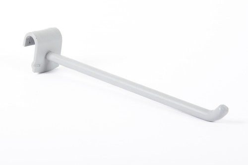 Abhänger 20x Aufsteckhalter gerade 25 cm Frontabhänger Warenträger Haken Ø 10 mm - Afbeelding 1 van 5