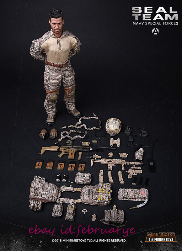 Perfect Mini Times Toys 1/6 M012 Seal Team Navy Special Force A
