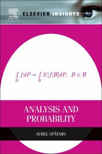Analysis and Probability Spataru Hardback Elsevier 9780124016651