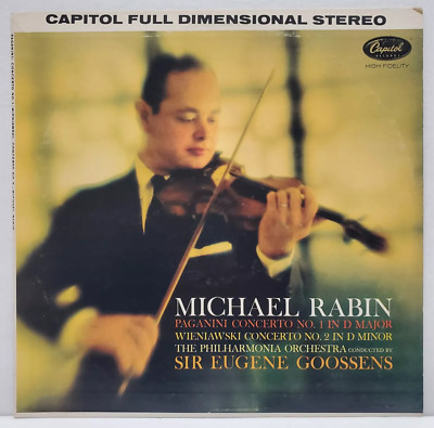 Sir Eugene Goossens - Paganini: Violin Concerto No.1 in E flat, Op.6(180g Vinyl)
