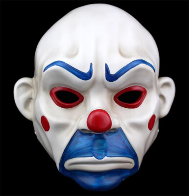 Queen Studios The Joker Helmet 1/1 Life Size Prop Cosplay Mask Wearable