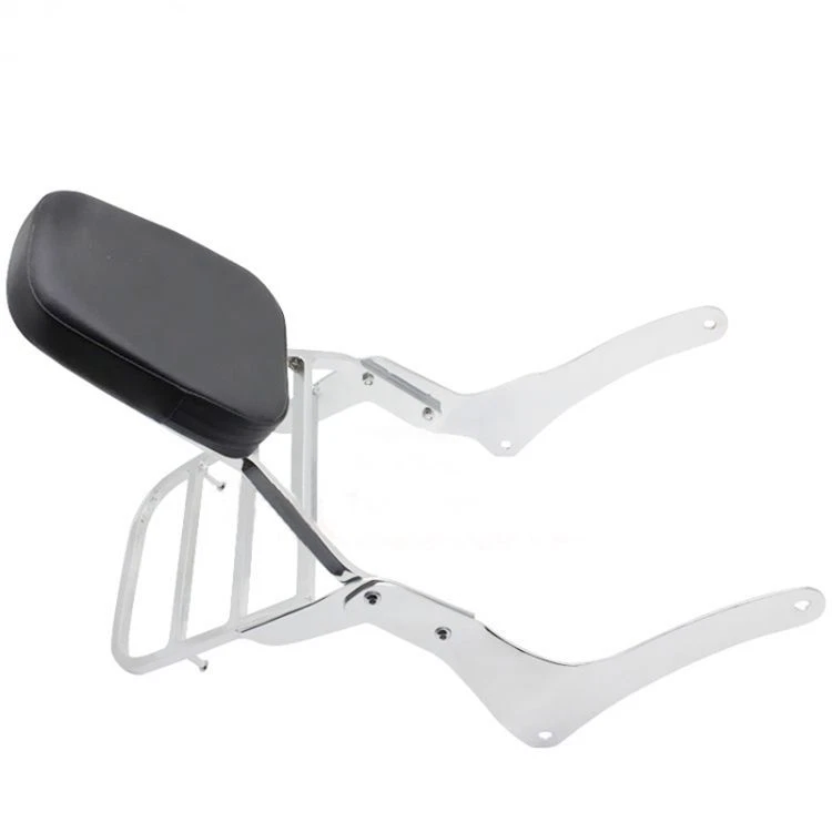 Passenger Backrest Sissy Bar & Luggage Rack for Kawasaki Vulcan 900 VN900 06-18 - Imagem 2 de 3