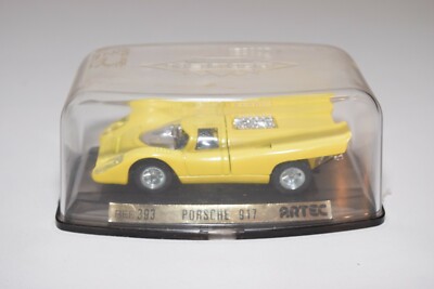 WW 1:43 AUTO PILEN ARTEC 393 PORSCHE 917 YELLOW MINT BOXED