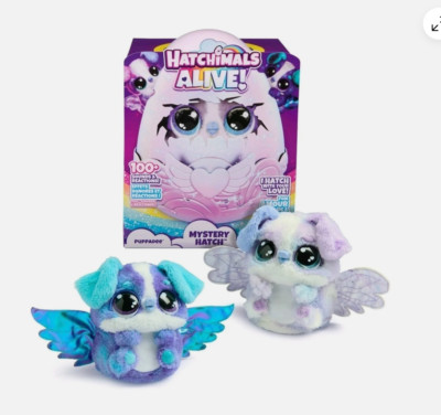 Hatchimals Alive Mystery Hatch Interactive Puppadee. 6.5 inch Electronic Pet