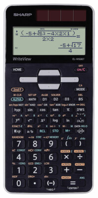 Sharp EL-W506T GY - Schulrechner - grau